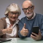 Senioren lernen online
